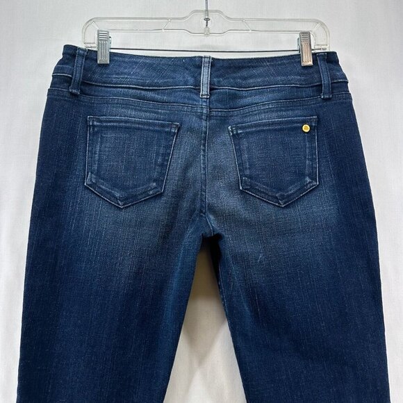 Daou Denim Co. Jeans Womens Sz 28 Low Rise Skinny Dark Washed Stretch Blue - Picture 9 of 15